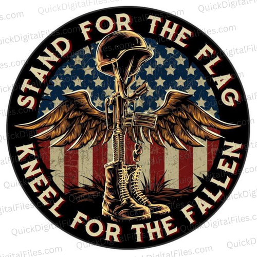 Stand for the Flag, Kneel for the Fallen: JPEG