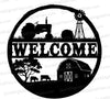 Welcome Farm Sign SVG Design
