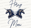 "Horny Mom" Unicorn Graphic SVG