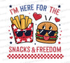 "Patriotic Snacks & Freedom Design"