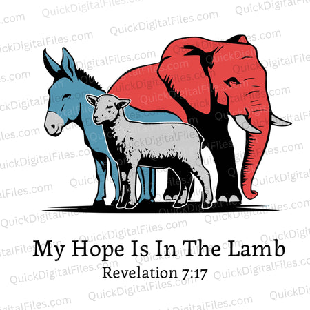 My Hope Is in the Lamb SVG