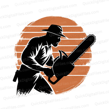 Lumberjack PNG transparent background for business branding

