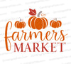 Farmers Market SVG Pumpkin Design
