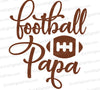 Football Papa SVG - Football Grandpa Design

