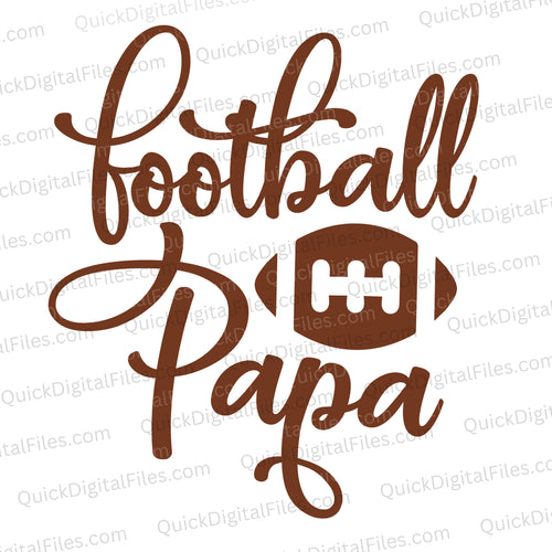 Football Papa: SVG PNG