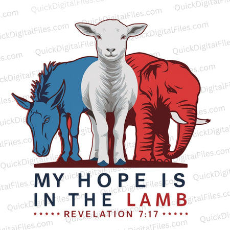 My Hope is in the Lamb PNG