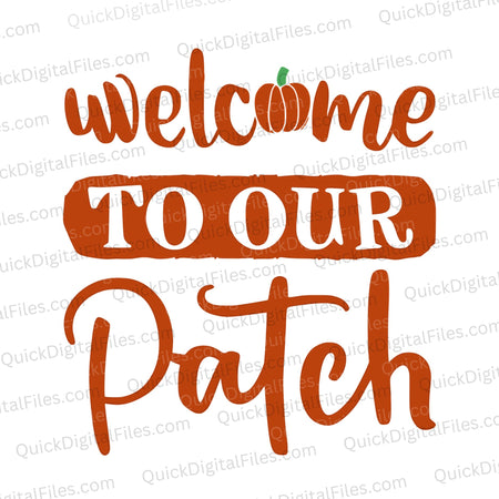 Welcome to Our Patch SVG Design
