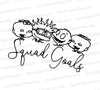 "Childhood Friends Squad Goals SVG for nostalgic crafts."