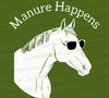 "Funny Horse Farm Graphic 'Manure Happens' SVG"