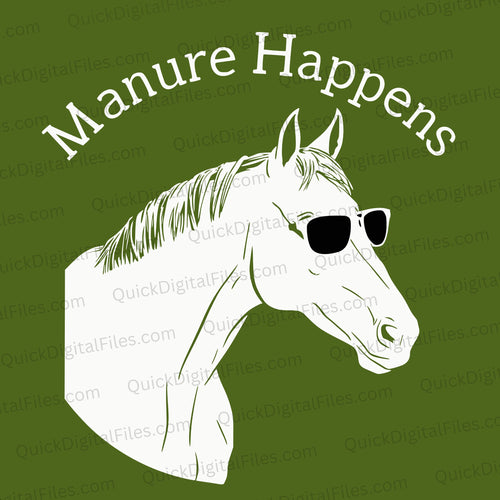 Manure Happens: PNG JPEG PDF SVG