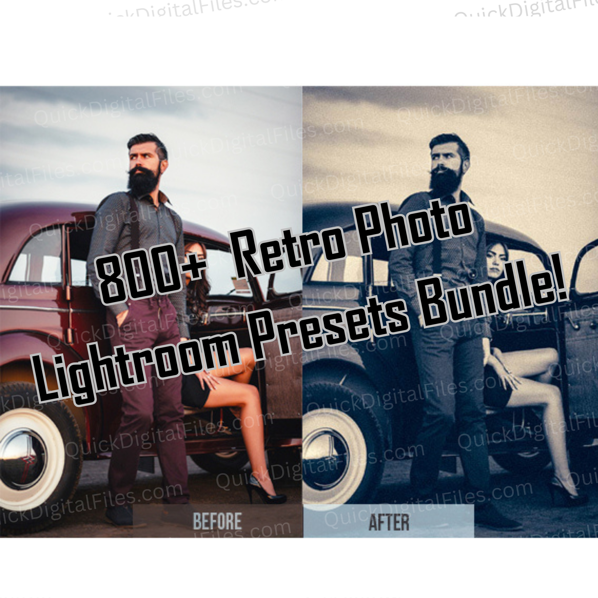'800+ Retro Presets Mega Pack for Adobe Lightroom'