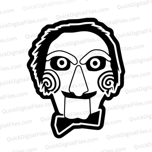 Saw Movie - Billy the Clown: SVG