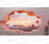 Canyon Sunset & Roses Tumbler Wrap - Scenic Design free