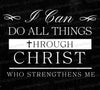 Philippians 4:13 Quote SVG in White
