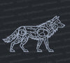 Connected wolf design for CNC machines
