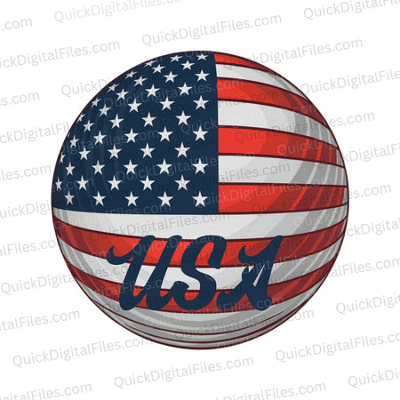 American golf ball PNG
