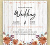 Elegant modern wedding invitation template download