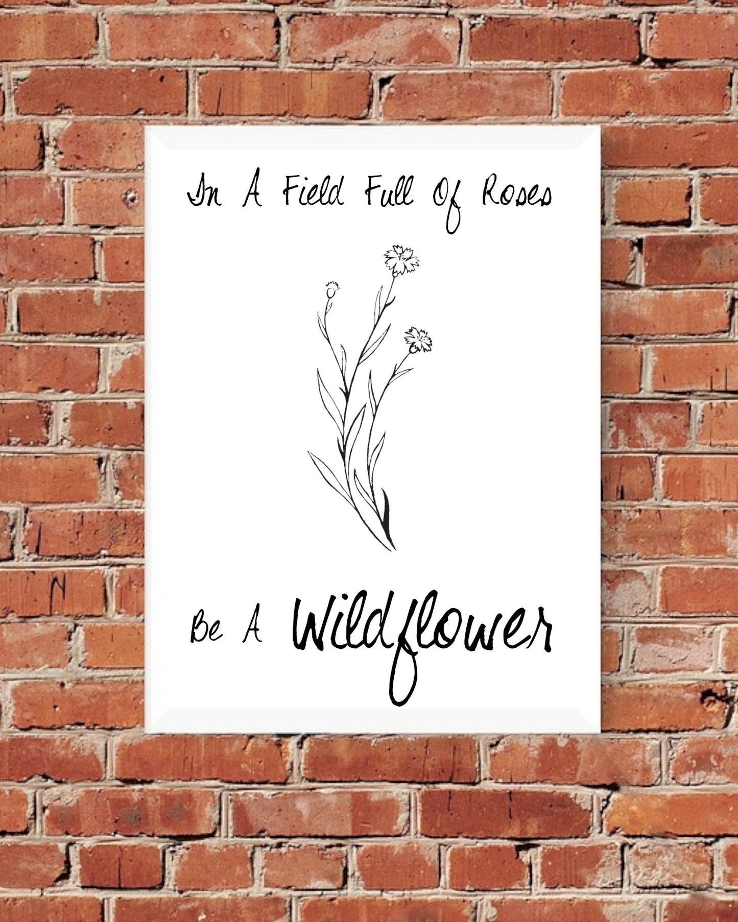 'Stand out and be yourself' motivational SVG/PNG/PDF graphic for creative projects.