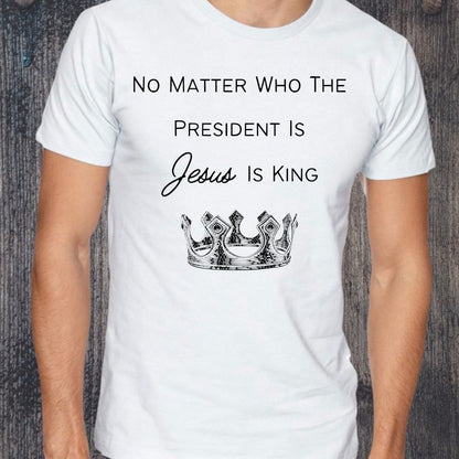 Creative Christian SVG/PNG designs proclaiming Jesus's sovereignty.