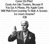 "Joe Biden eating ice cream cone silhouette graphic"