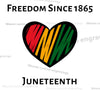 Juneteenth freedom and unity graphic collection for digital download.