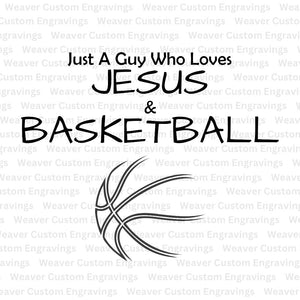 Basketball and faith-inspired digital art for personal projects.