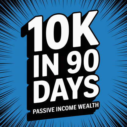 10K in 90 Days eBook | Passive Income and Wealth Guide