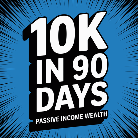 10K in 90 Days eBook | Passive Income and Wealth Guide