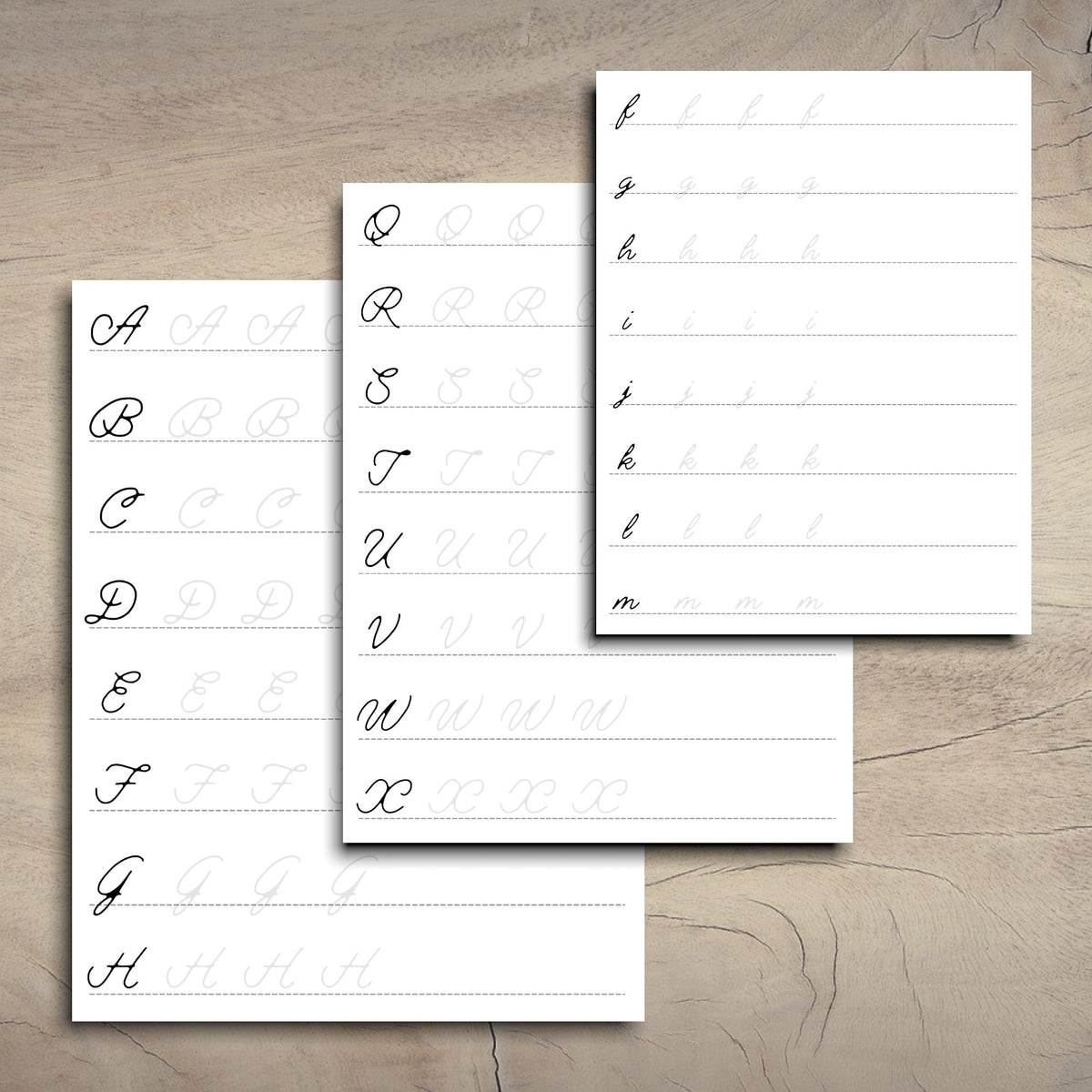 Master Cursive Writing: Downloadable Practice Sheets for All – Quick ...