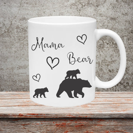 "Expressive Mama Bear digital download for personalized motherhood projects."