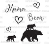 "Mama Bear digital art symbolizing the love between mother and child."