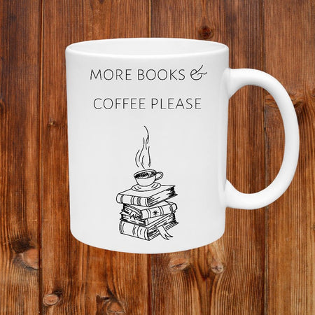 Personalized gifts for readers and coffee lovers artwork