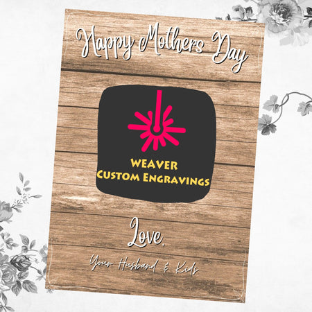 DIY heartfelt Mother's Day card design