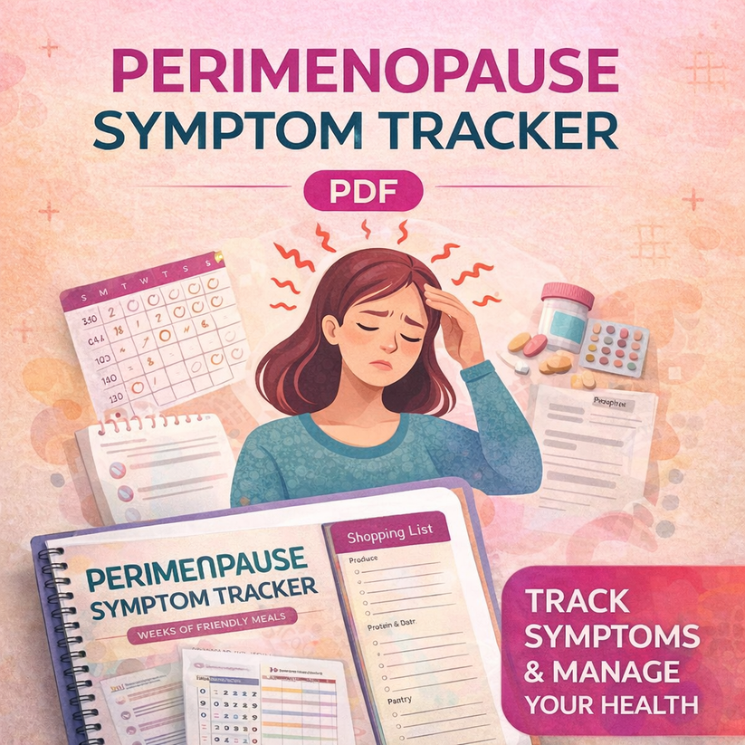 Perimenopause Symptom Tracker PDF | Menopause Journal & Doctor Prep ...