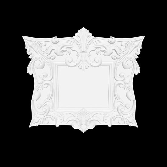 Decorative Victorian frame for 3D printing
