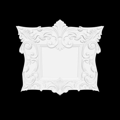 Decorative Victorian frame for 3D printing