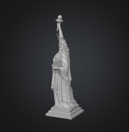 printable statue of liberty 3d model