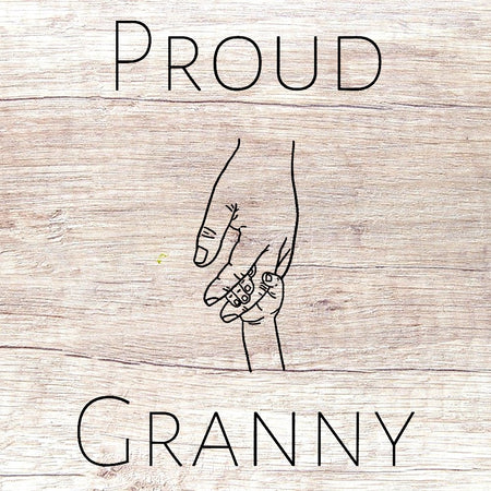 "Digital download granny and grandchild illustration in SVG, PNG, PDF."