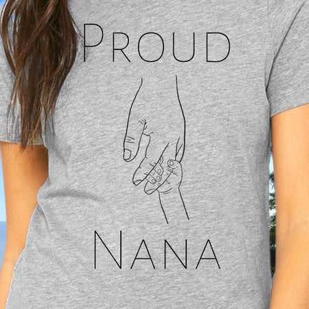 "Elegant Nana silhouette design in SVG, PNG, PDF for crafting."