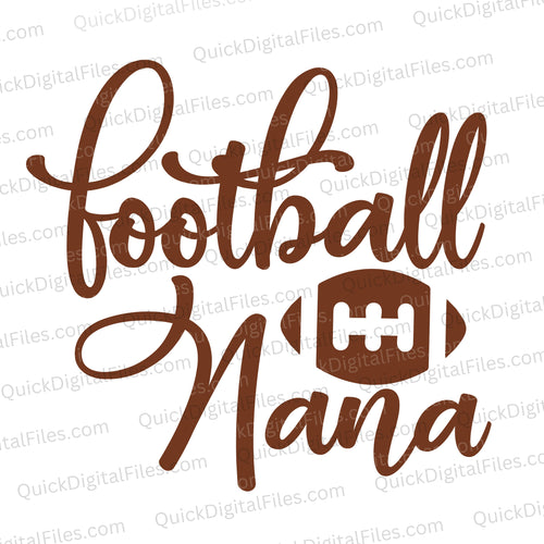 Football Nana: SVG PNG