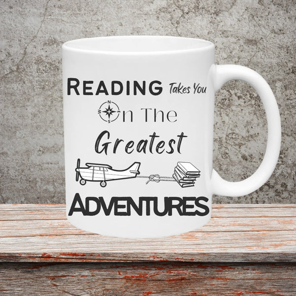 "Digital download reading adventure graphic for book lovers and educators."