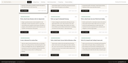 realtor AI prompt collection