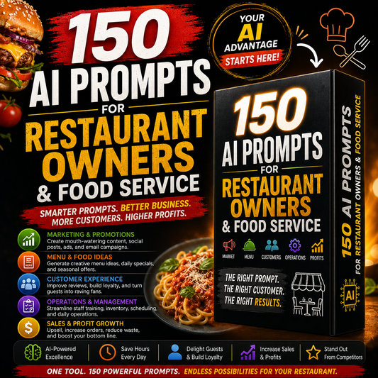 restaurant AI prompts app