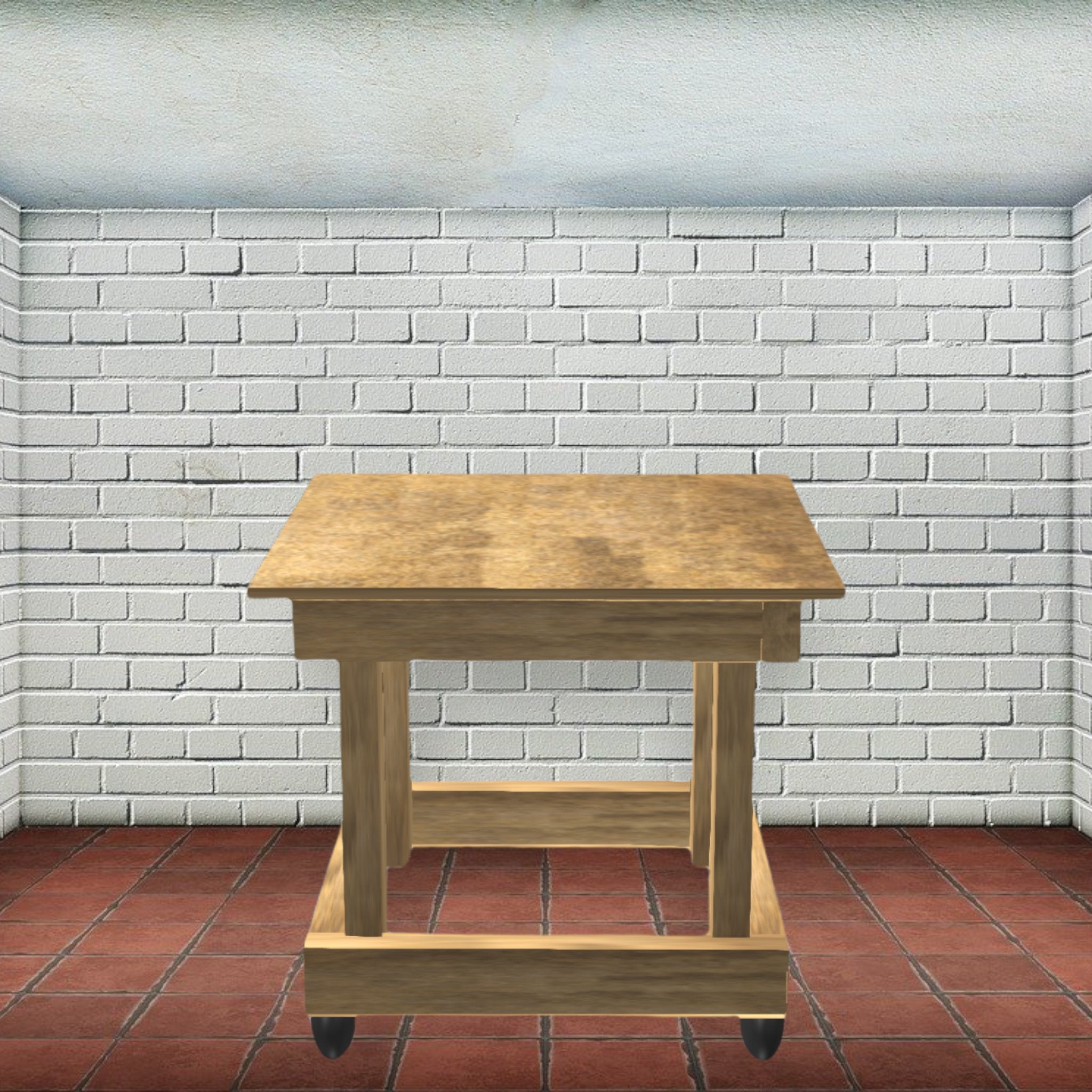 Build Your Own Workbench - Rolling Square Table Plans Download – Quick ...