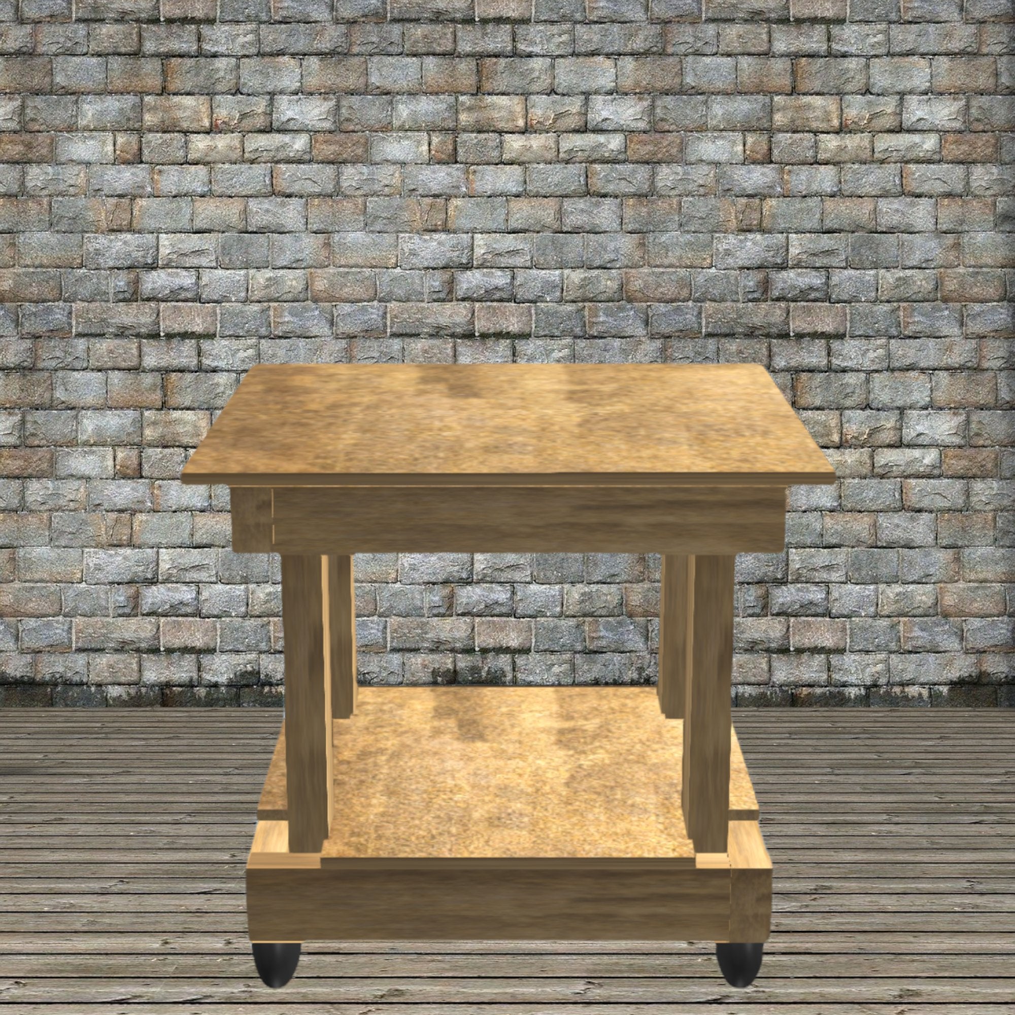 Build Your Own Workbench - Rolling Square Table Plans Download – Quick ...