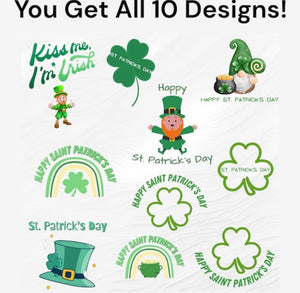 "Downloadable St. Patrick's Day Art for Crafts and Decor"