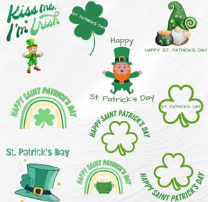 "St. Patrick's Day Digital Image Pack SVG, PNG, PDF"