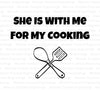 "Humorous Cooking Quote Design SVG, PNG, PDF"