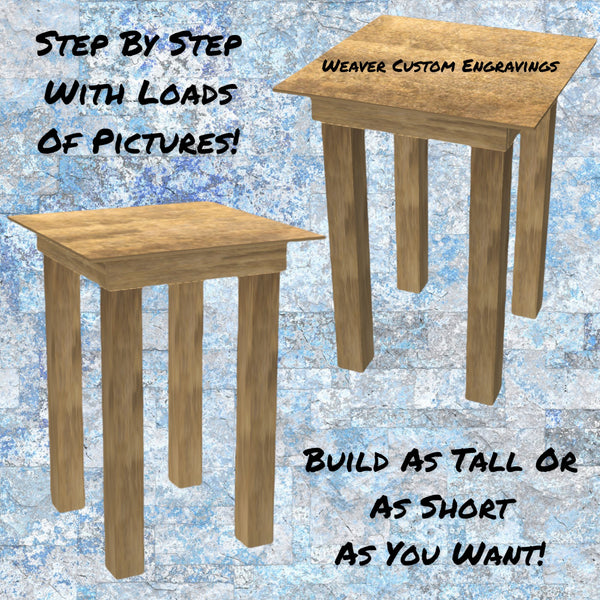 "Beginner Woodworking Project for a Small Table"