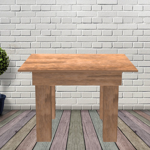 Compact Wooden Table DIY Plans: PDF